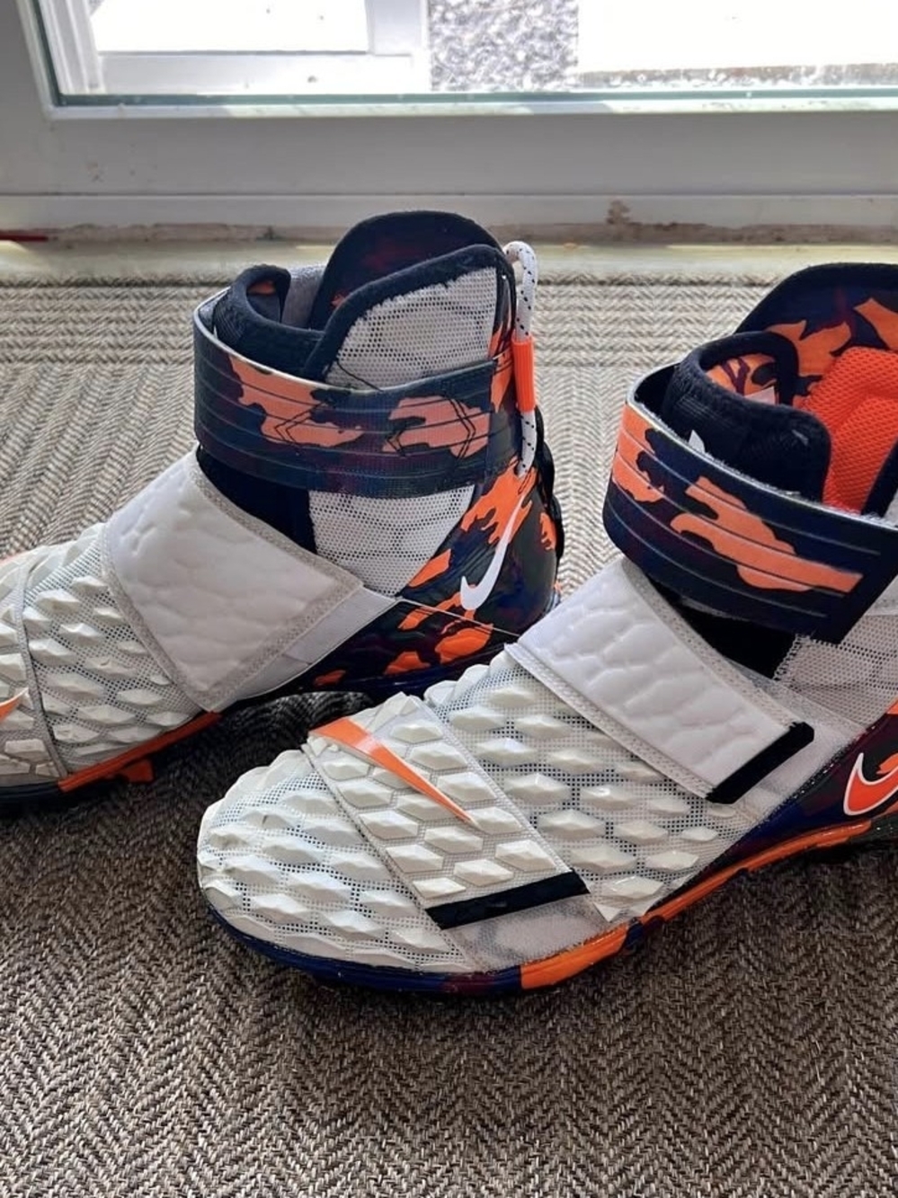 NIKE FORCE SAVAGE ELITE 2 "ORANGE CAMO" FOOTBALL CLEATS